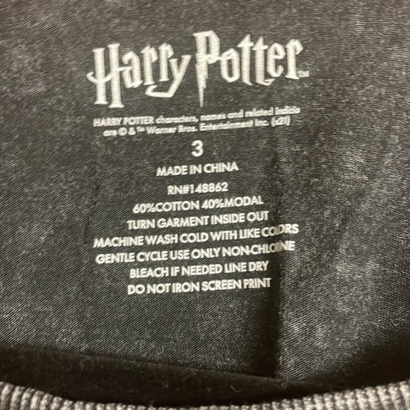 Torrid Harry Potter Sorting Hat Mineral Wash Top Size 3 - Picture 6 of 6